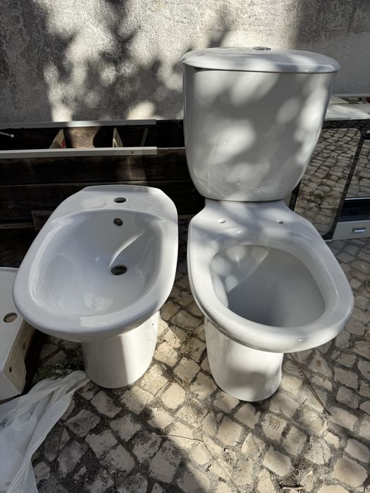 Vendo conjunto sanita e bidé Indusa