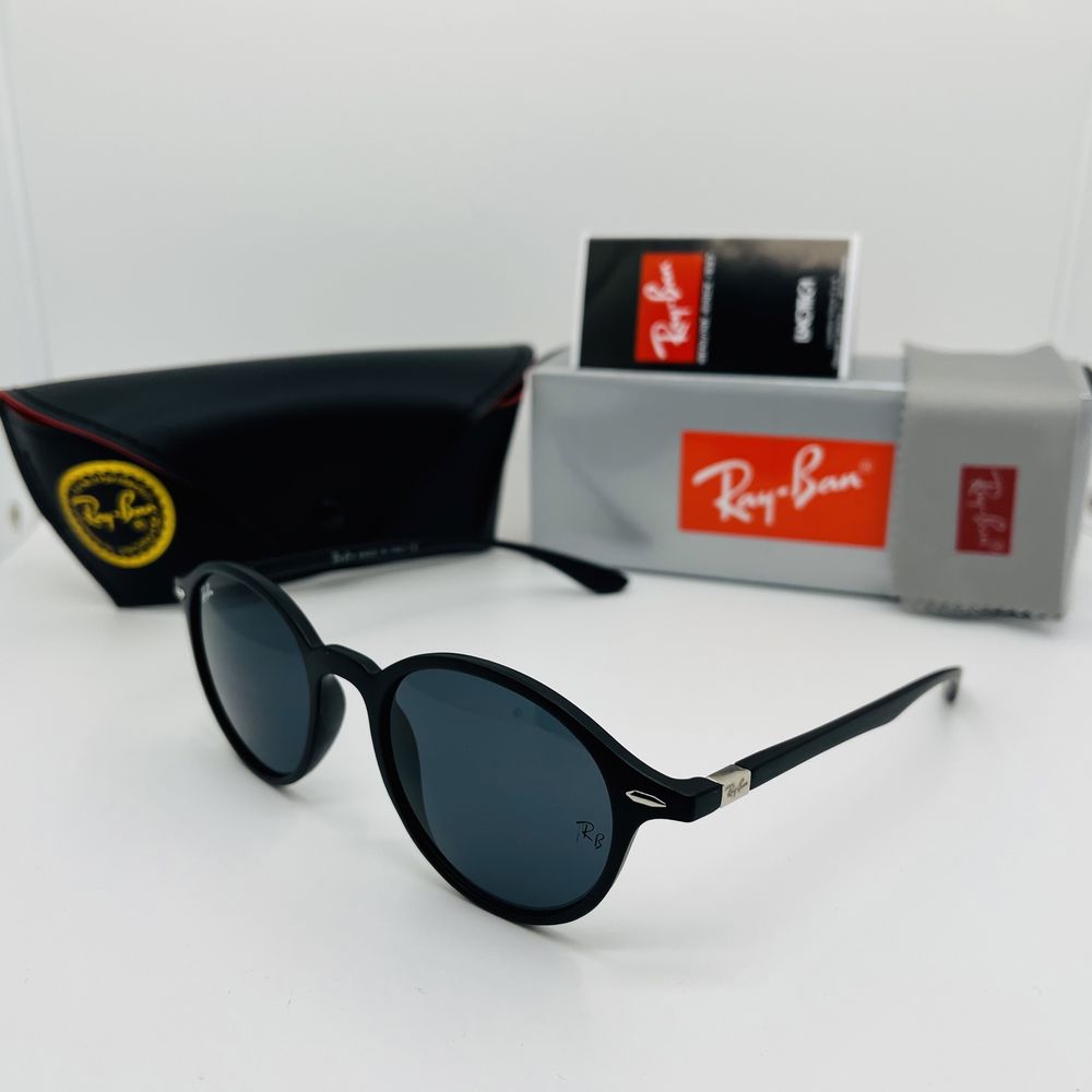Солнцезащитные очки Ray Ban Liteforce Round 4237 Matt Black|Gray