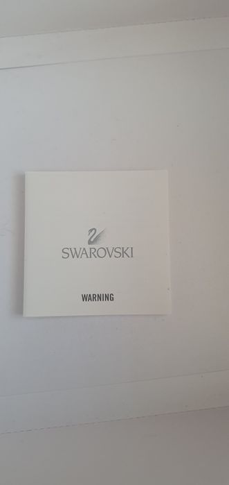 Swarovski kosmetyczka biała w oryginalnym pudełku