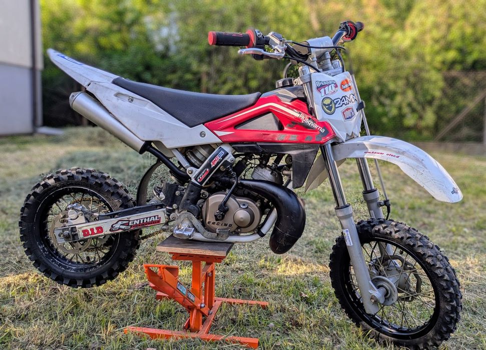 Husqvarna TC 50 KTM SX  transport minicross junior