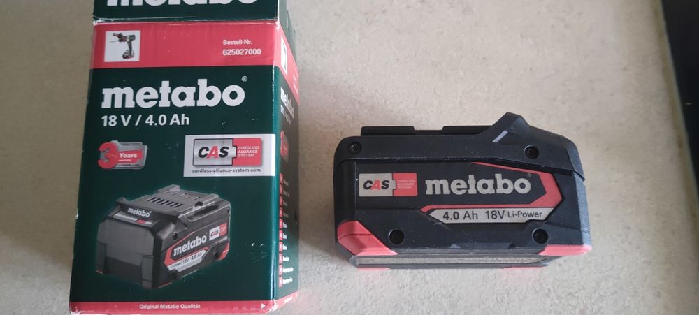 Akumulator Metabo 18V 4Ah