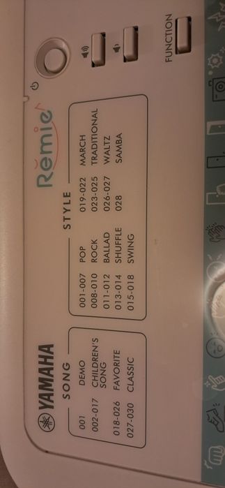 Teclado Yamaha PSS E 30 Infantil