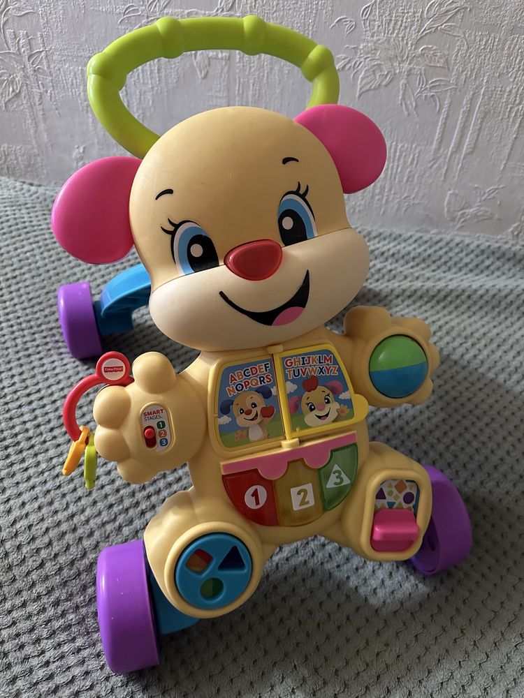 Ходунки каталка Fisher-Price Розумне цуценя (англ)