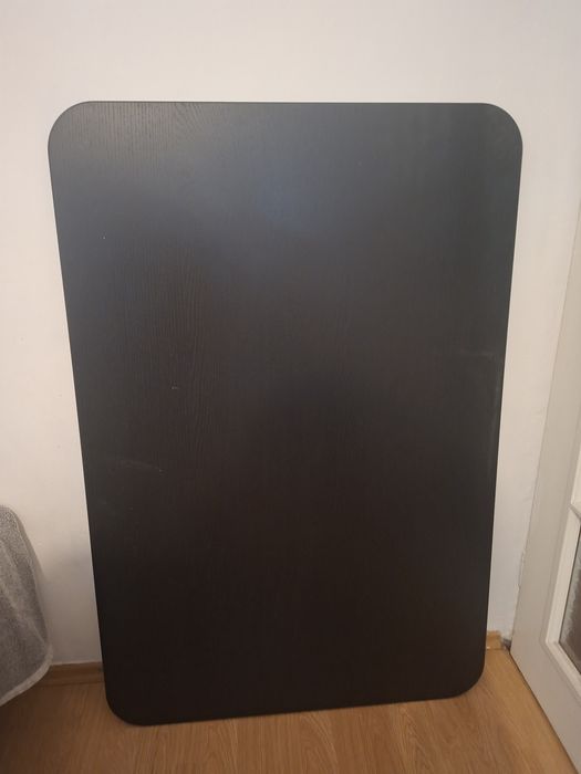Czarny blat IKEA BEKANT 80x120cm