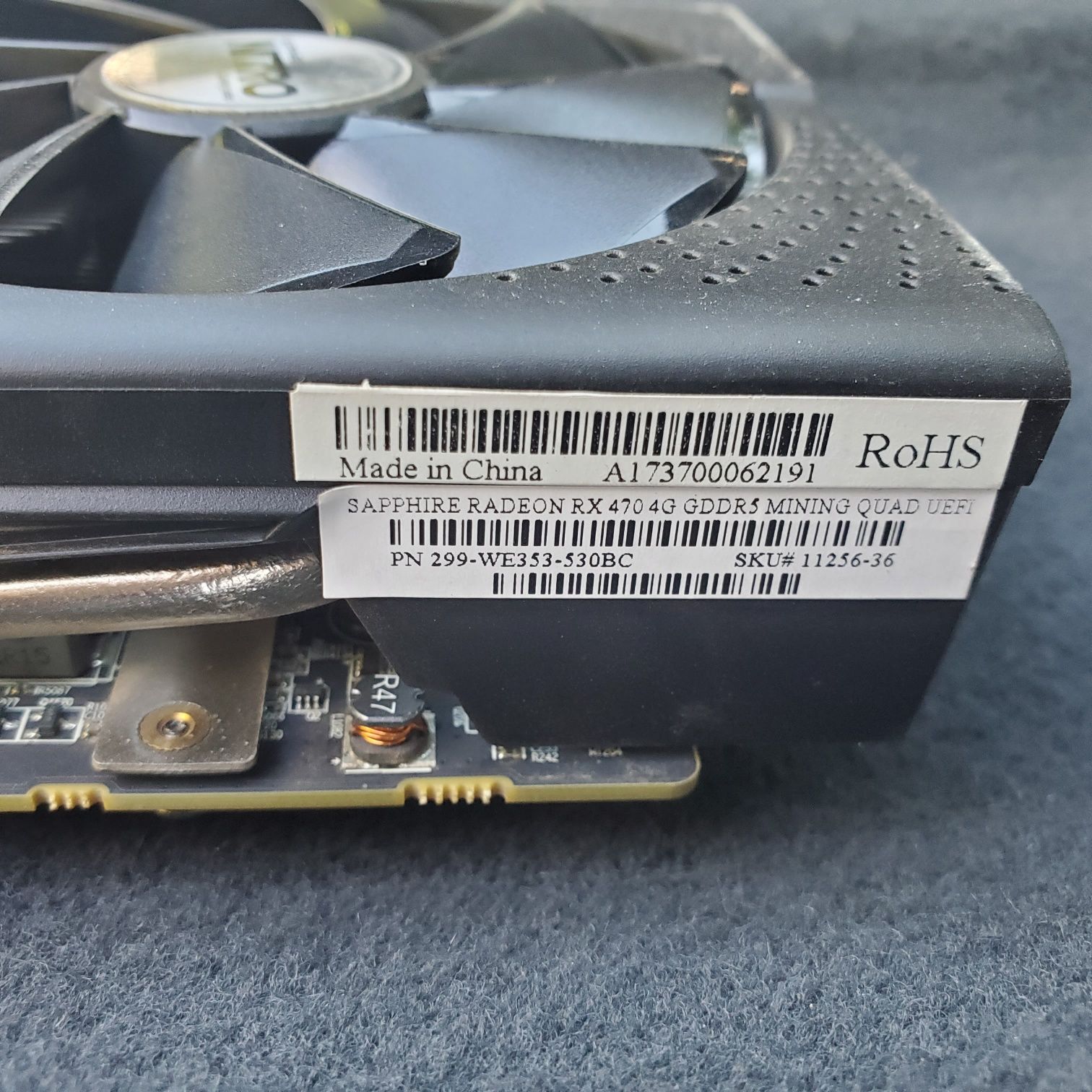 Sapphire RX470 DDR5 4GB