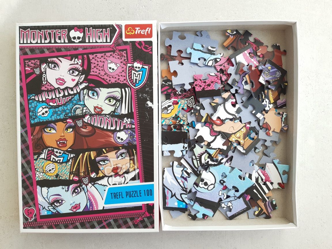 Monster High puzzle 100 elementów
