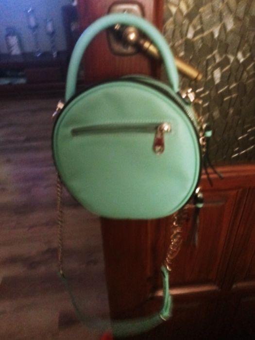 Torebka mieta okragla zamki dlugie ucho