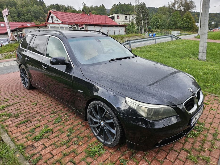 BMW Seria 5 Diesel Mapa Ładna Vossen Manual