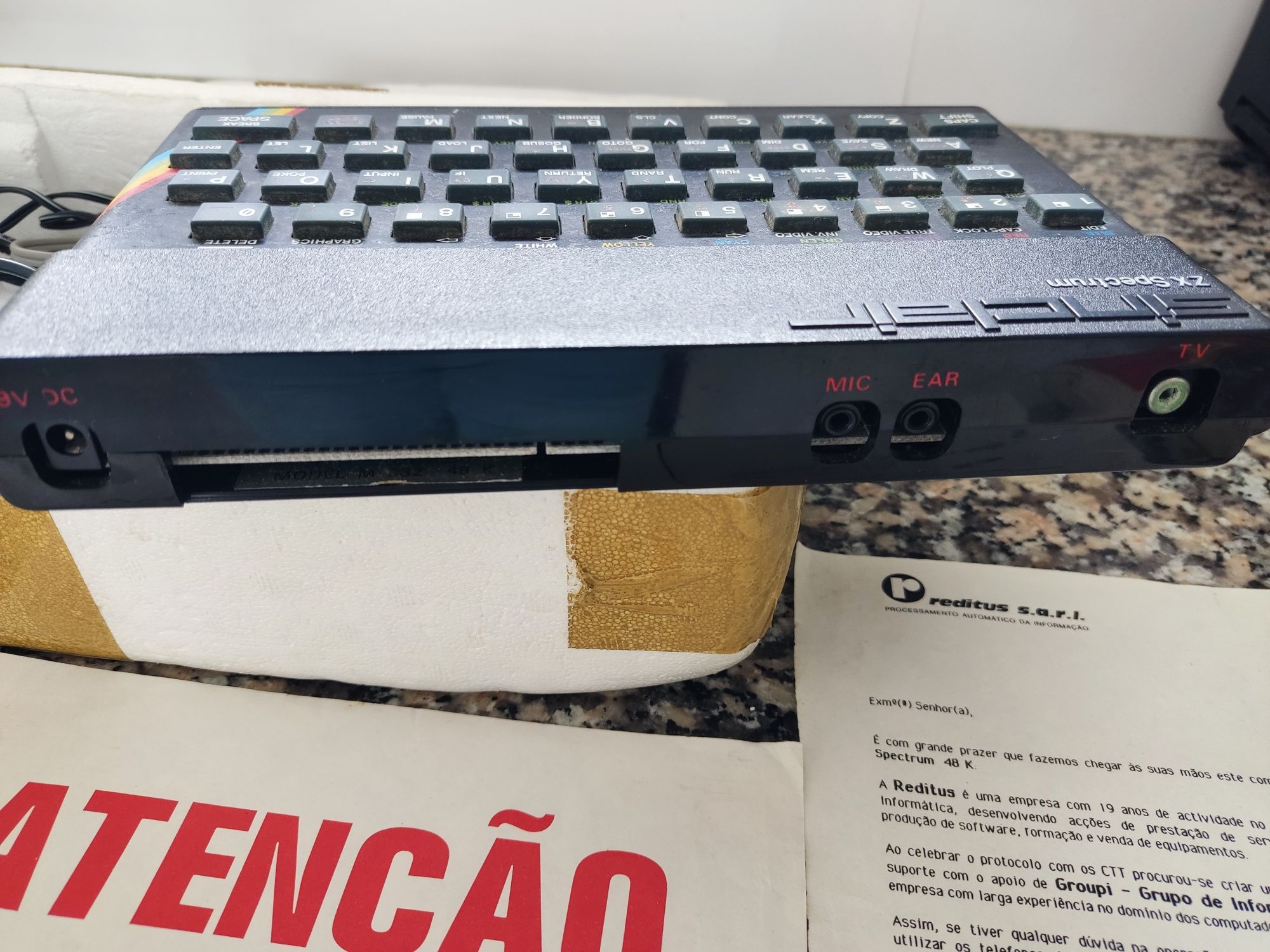 Computador Sinclair Spectrum 48k