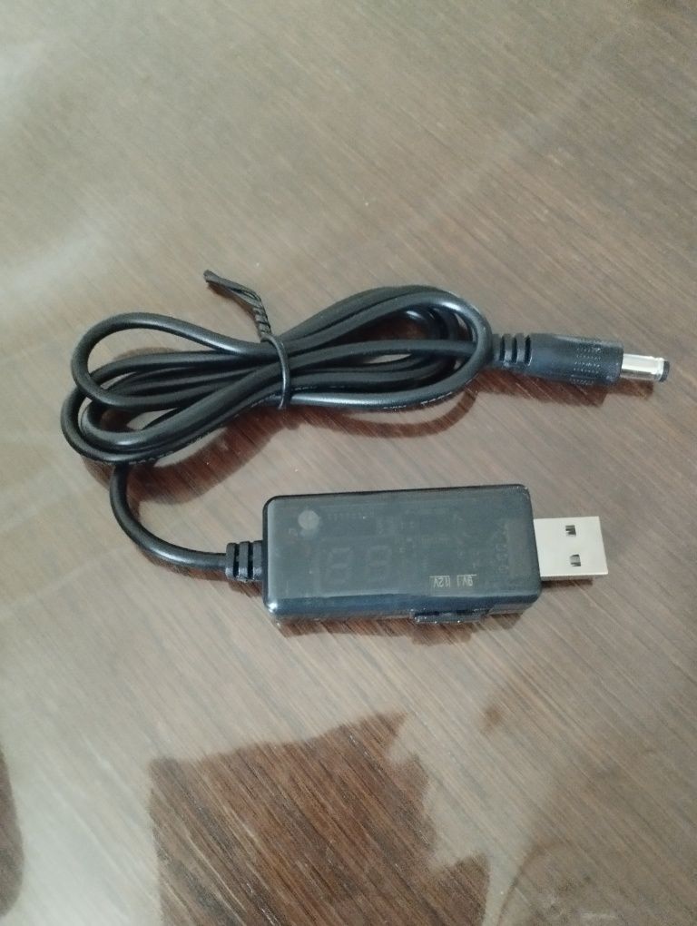 Кабель USB для подключения роутера к повербенку (кабель живлення)