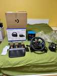 Кермо/Руль Logitech G29+Коробка передач Logitech Driving
Force Shifter