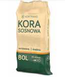 KORA SOSNOWA ZRĘBKI kolorowe zrębka RÓŻNE grubości -frakcje; 50L , 80L