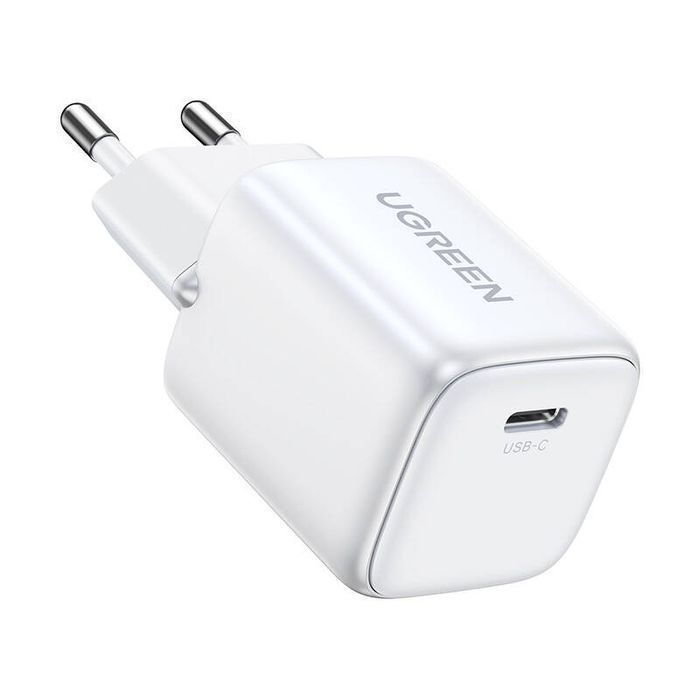 Nexode 30W Gan, (Biała) Sieciowa Ładowarka Ugreen Usb-C, Pd3.0, Qc4.0,