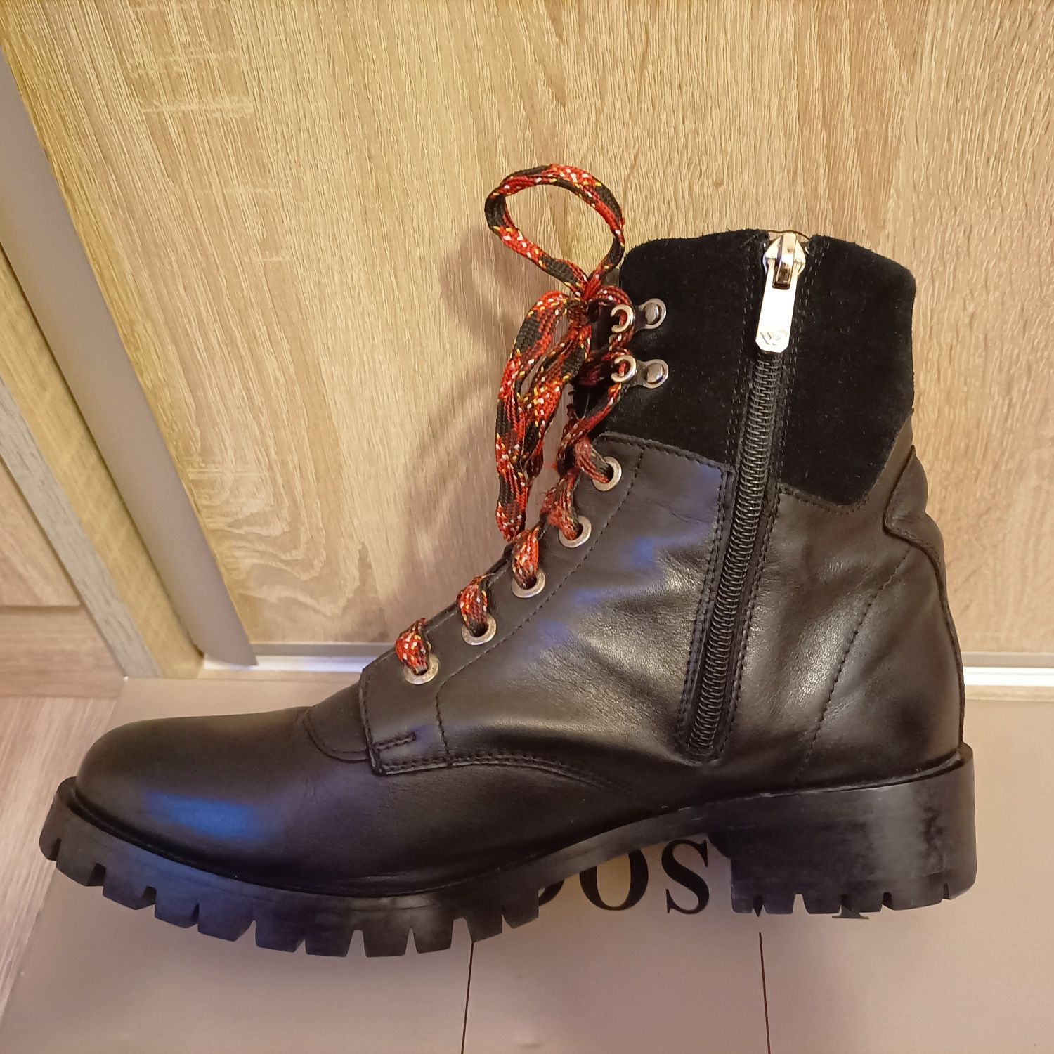 Buty Wojas skórzane trzewiki