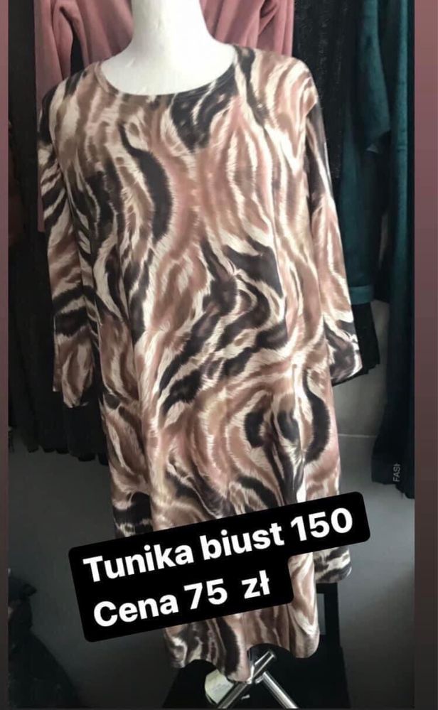 Tunika plus size biust 150