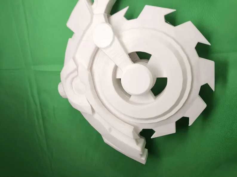 Genshin Impact Fractured Halo | Arma para cosplay/prop da Ineffa