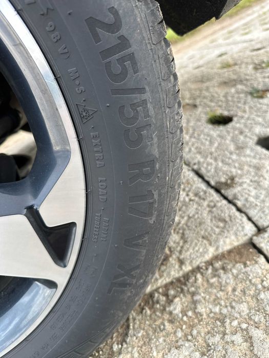 Komplet kół oryg. Ford 4 x 17 cali (Transit Connect Active)