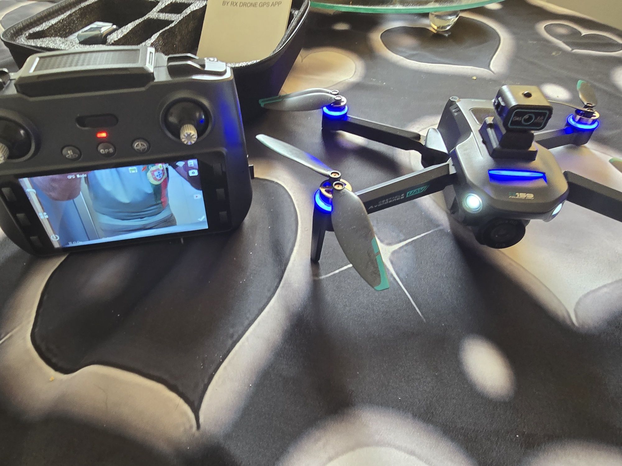 Drone 4k com comando