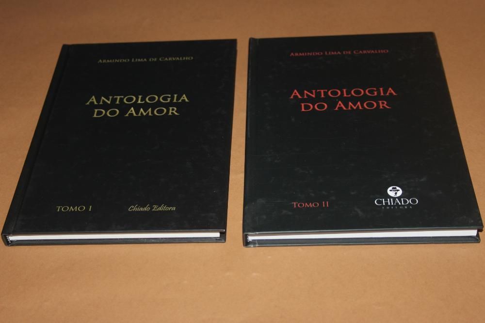 Antologia do Amor/ Armindo Lima de Carvalho 2 volumes