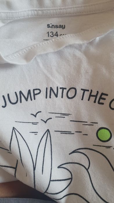 Koszulki 5 szt 128-134