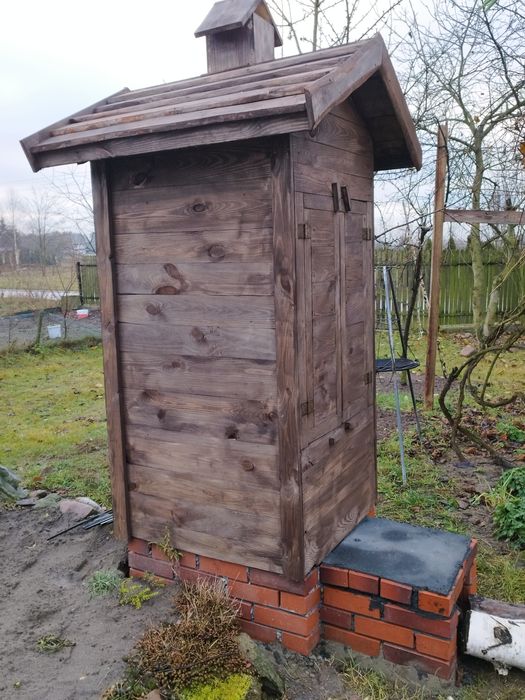 Wędzarnia drewniana duża