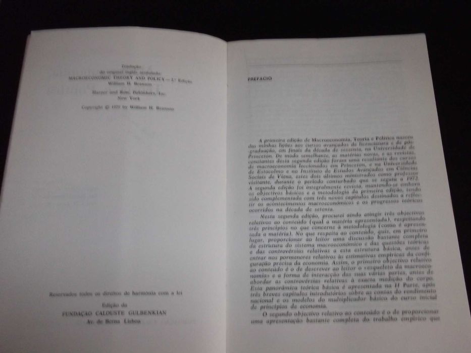 Livro Macroeconomia Teoria e Política Branson Gulbenkian