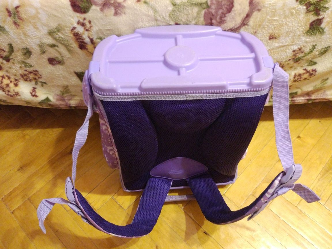 Ортопедический каркасный ранец, портфель для девочки Tiger Family