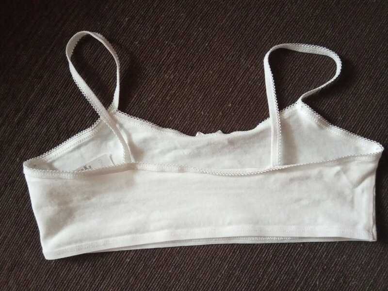 Лиф топик  бюстик 2 шт George 7-9 лет р.128-134