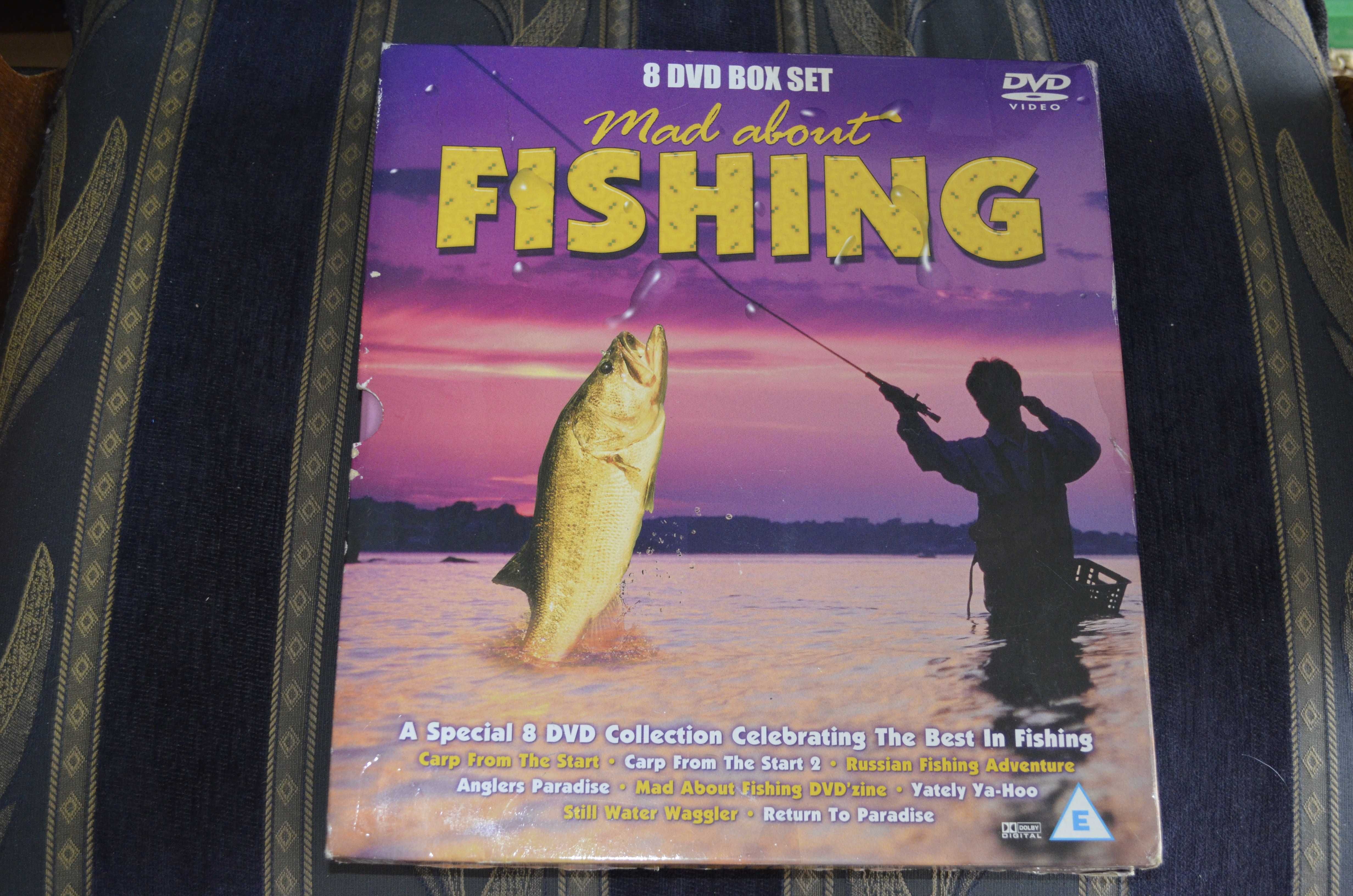 8 DVD box set Mad About FISHING