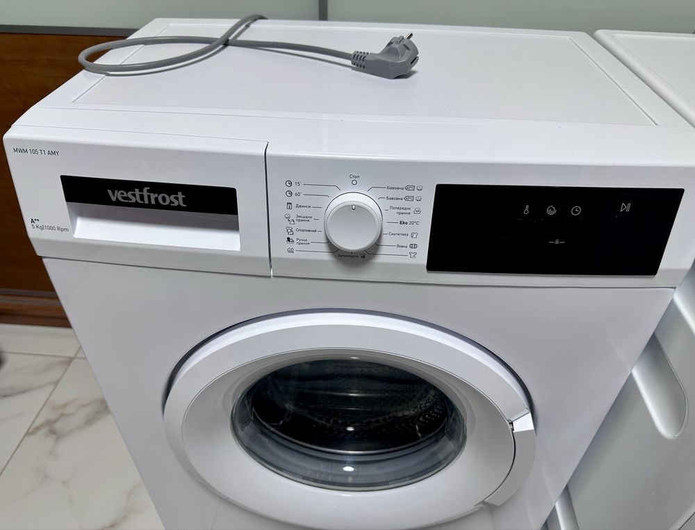 Офіційна! Vestfrost MWM 105 T1 AMY (А++) на 5 кг – всього 30 циклів