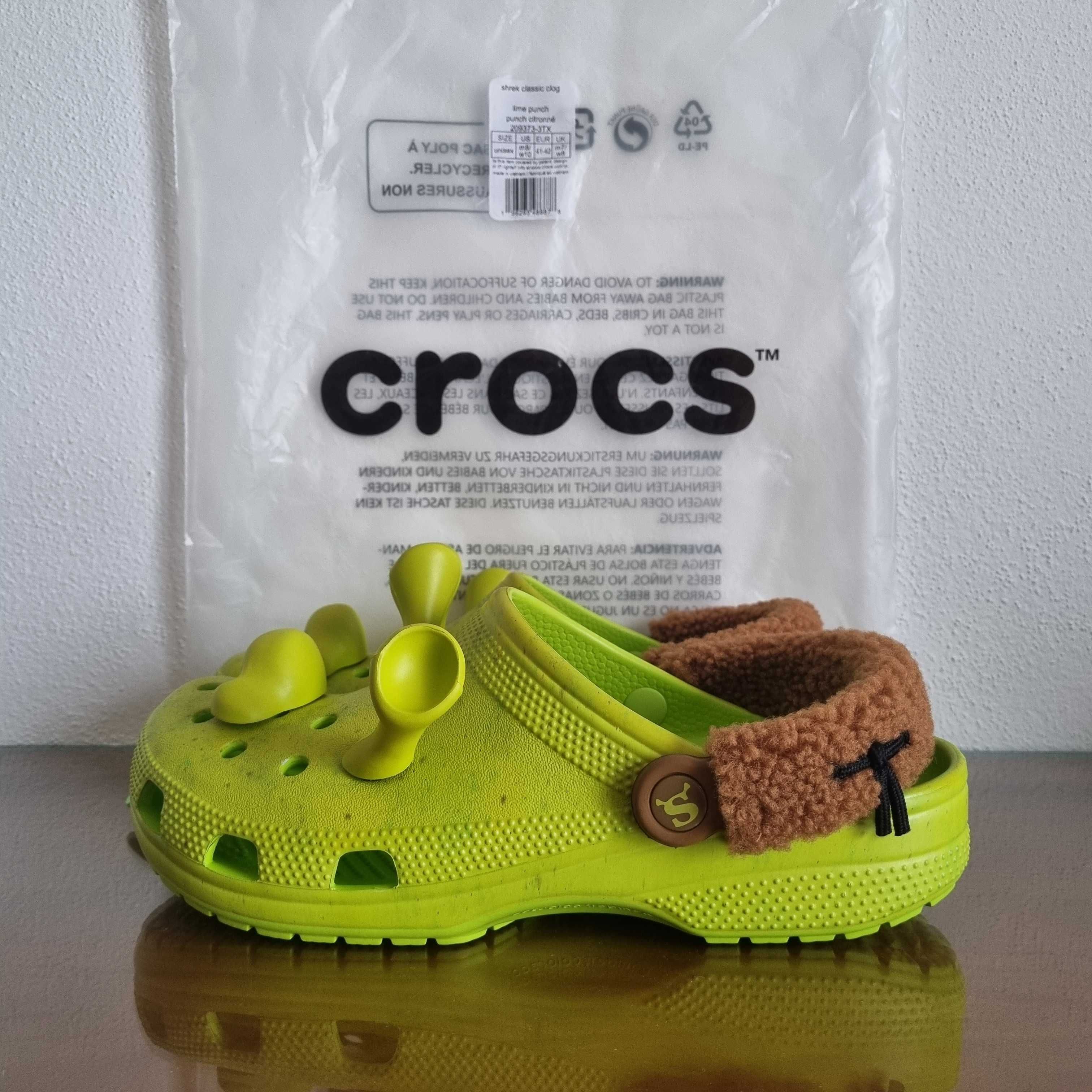 Crocs Classic Clog "Shrek" - Tamanho 41/42