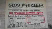 Stara gazeta z dnia 13 i 14 grudnia 1975 roku