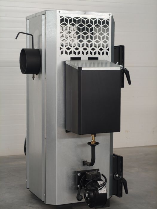 Nagrzewnica powietrza do warsztatu piec nadmuchowy NG30 (oleje+drewno)