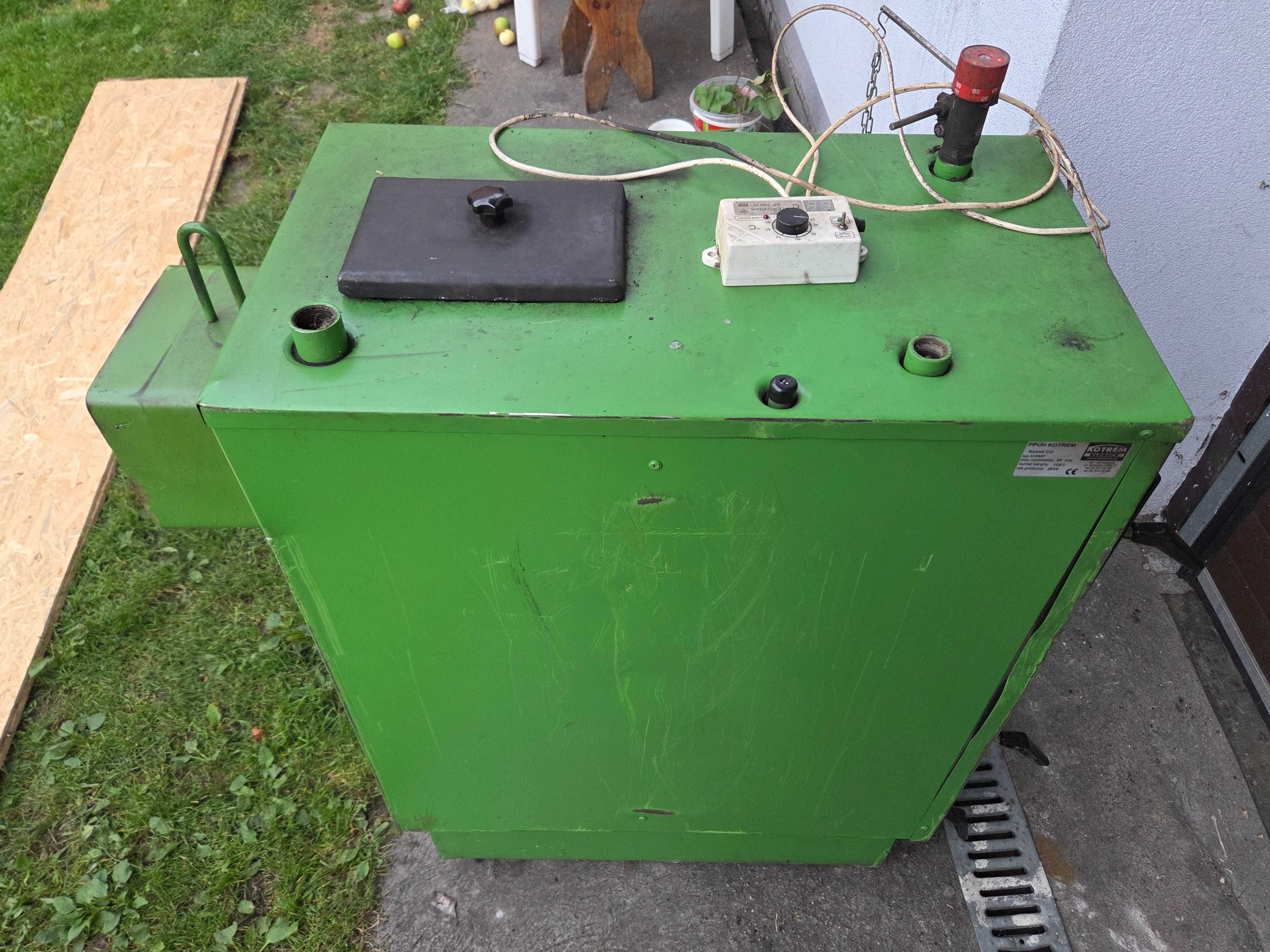 Piec, kocioł C.O. Kotrem 23kW, kopciuch + sterownik