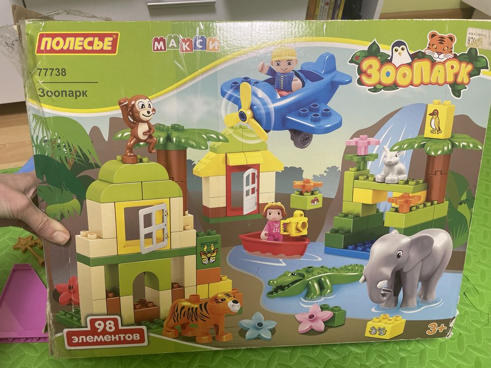Конструктор полесье макси (duplo)