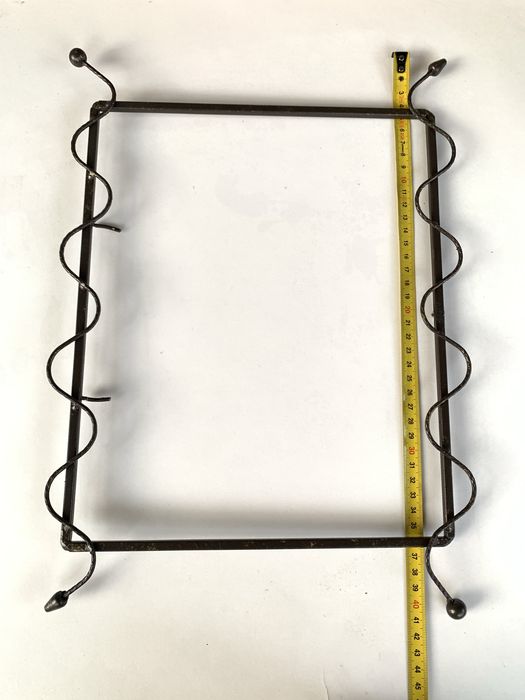 Ozdobna ramka metalowa do antyramy w rozmiarze 30x24cm