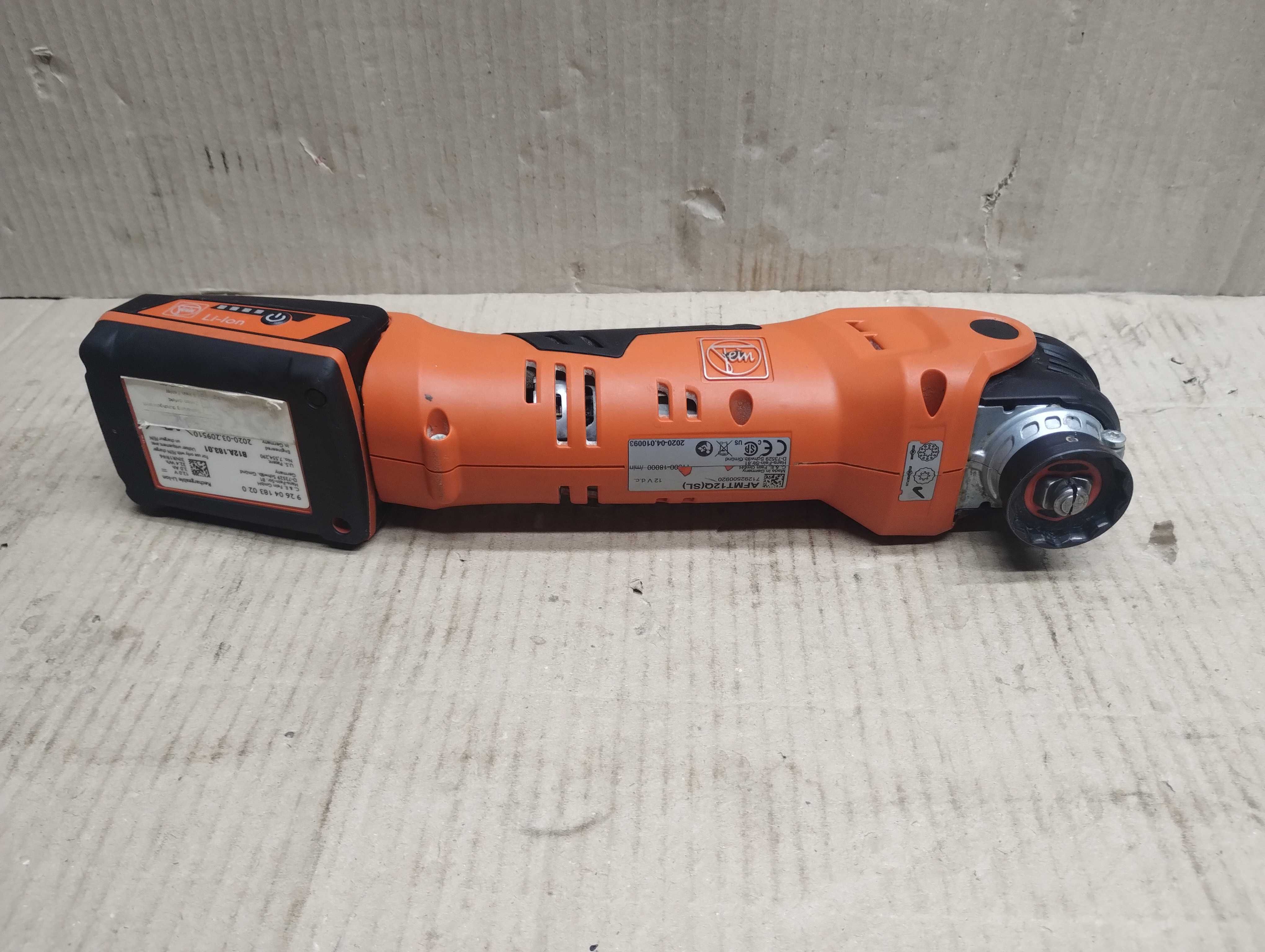 Narzędzie wielofunkcyjne multimaster Fein AFMT 12 Q (SL) bateria 3.0Ah