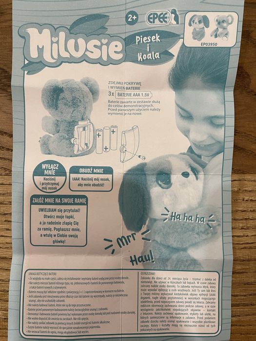 KOALA interaktywna maskotka MILUSIE