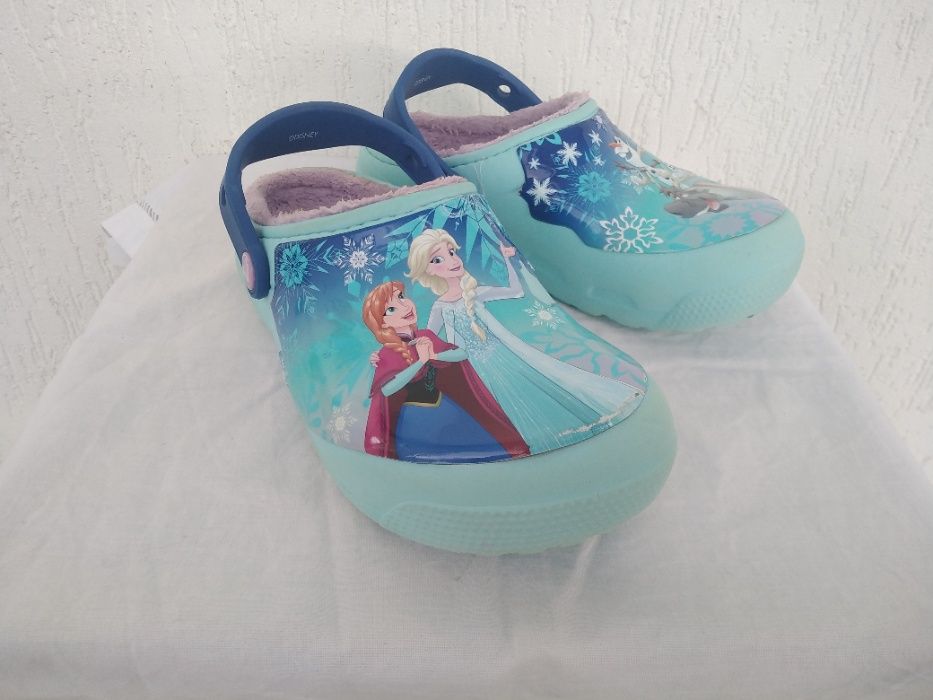 Шлепки Crocs Frozen Disney р.32-32.5