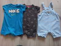 Rampersy  nike ,h&m , spodenki John levis, rozmiar 62 / 68