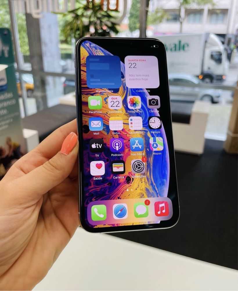 Iphone xs 64gb silver nota fiscal