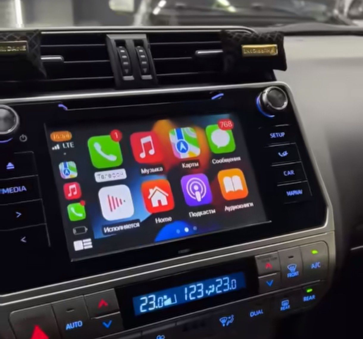 Carplay Android Auto для Toyota 2014-2019