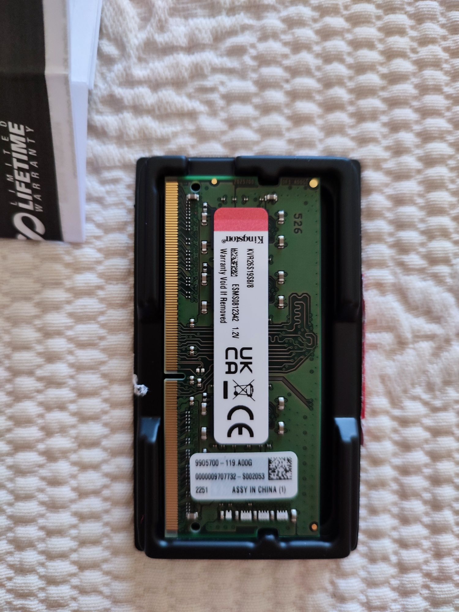 Memória RAM Kingston 8gb