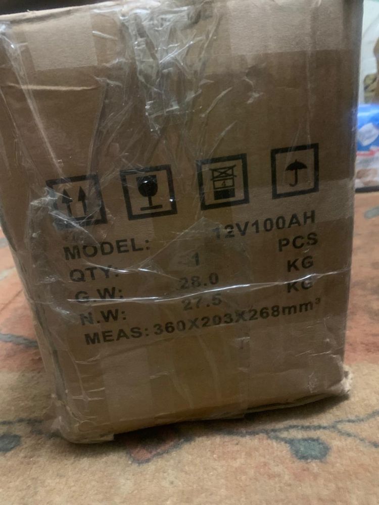 Новий AGM акумулятор 100ah для упса, котла, дому