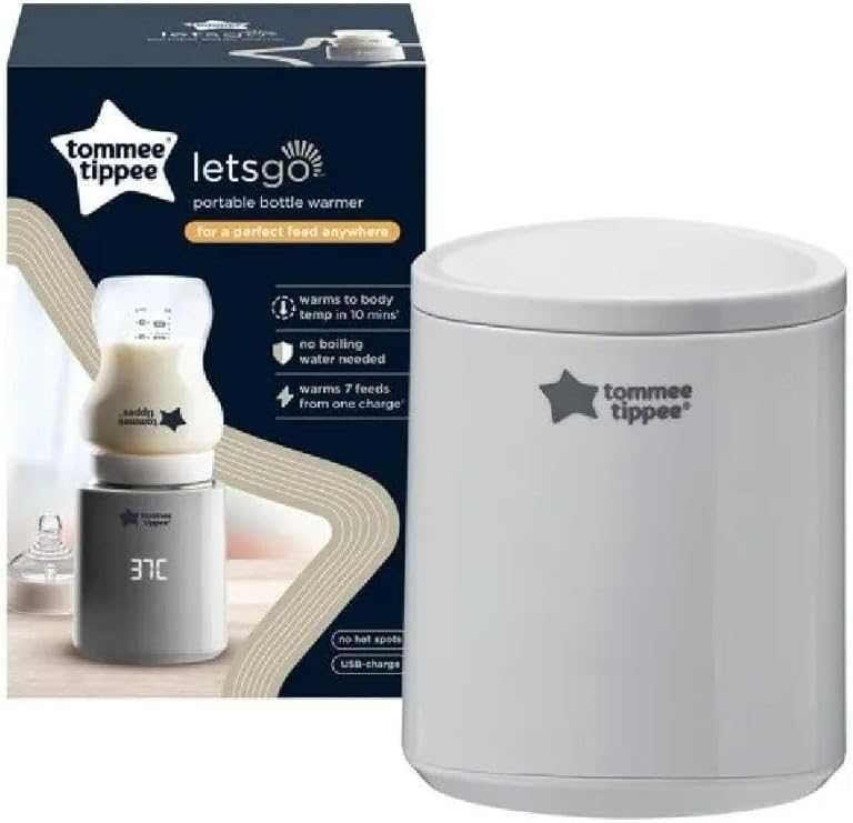 Tommee Tippee LetsGo przenośny podgrzewacz do butelek w podróży NOWY