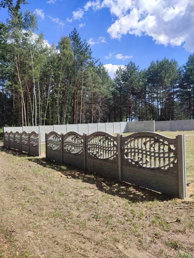 Ogrodzenia, płoty betonowe