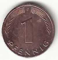 1 Pfennig de 1974 F, Alemanha