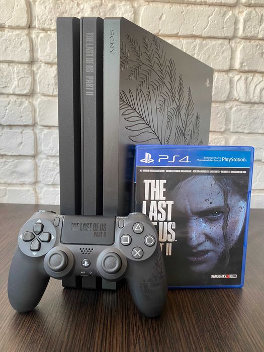 Playstation 4 Pro Last of us limited edition 1 TB, пс 4 про, гарантія