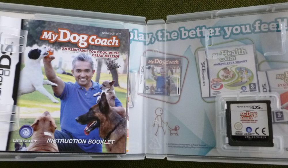 Nintendo DS - Jogo treinador de cães - Cesar Millan