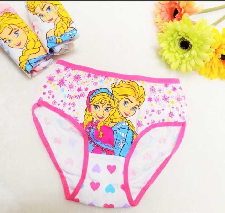 Дитячі трусики для дівчинки принцеси дісней комплект в сумочці 3 шт.